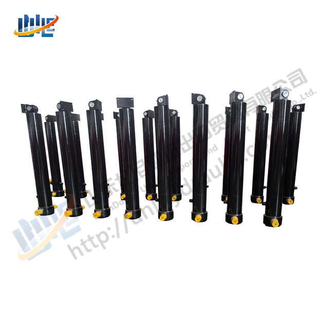 Supplier 30T Heavy Duty Truck Hydraulic Lifting Equipment Single Action Long Stroke Hydraulic Lifting Cylinder