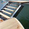 SS 316 Marine Grade Telescopic Swim Platform Ladder Hydraulic Tender Lift Cylinders