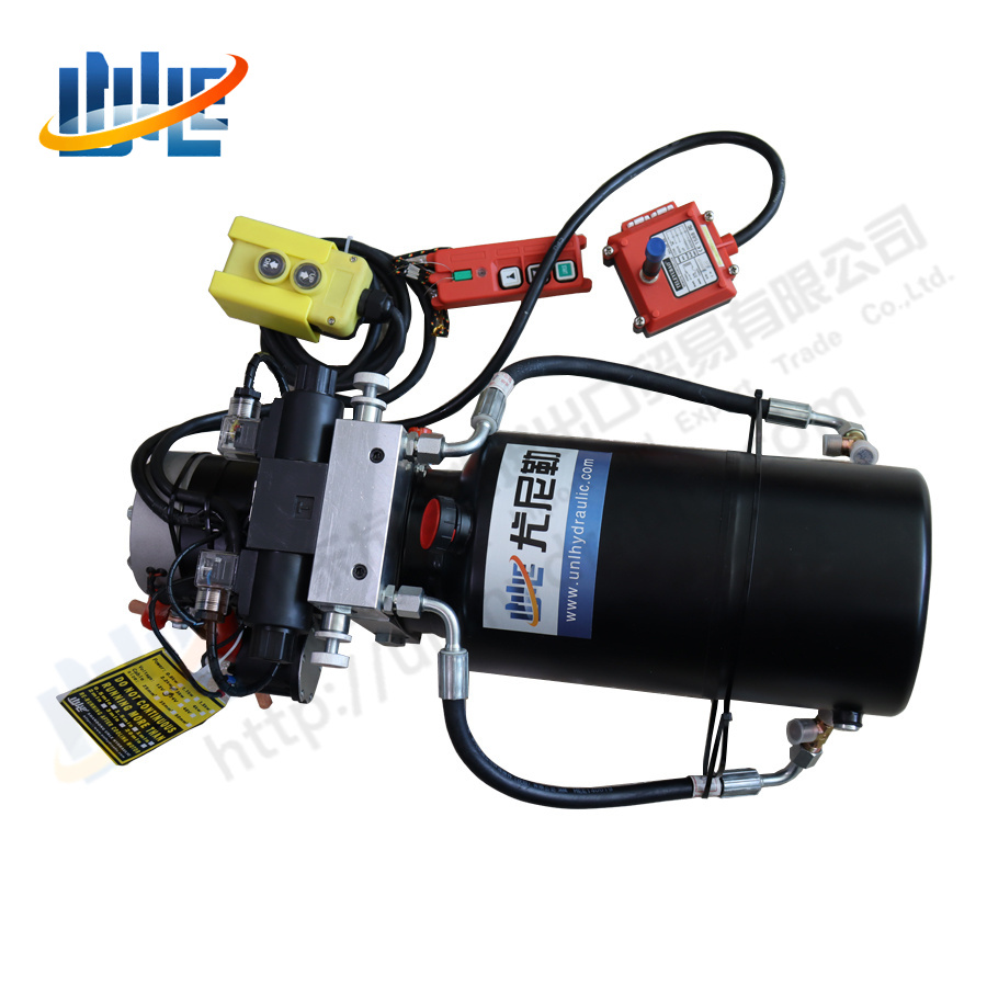 Highinquiry dc hydraulic power pack unit electric hydraulic pump 12v