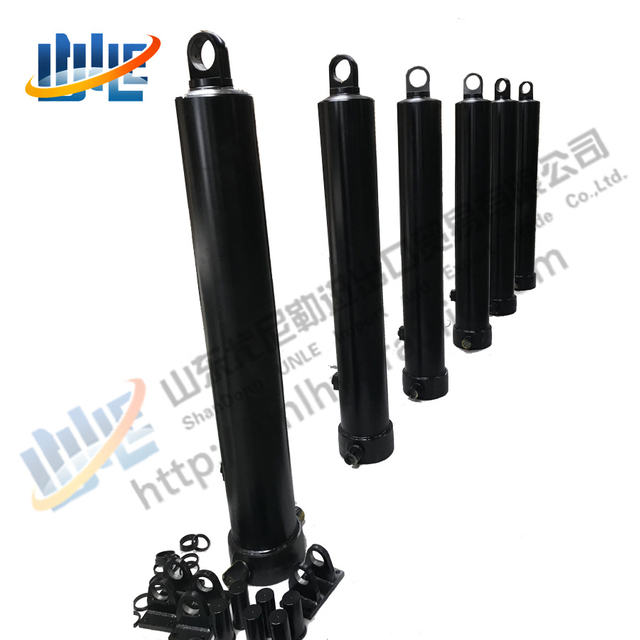 FE series Heavy Duty Trucks 50 Ton Telescopic Multi-Stage Single Acting Hydraulic Cylinders Hydraulic Piston Rods