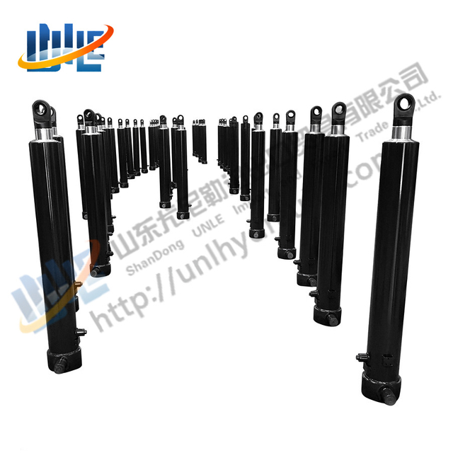 Custom stand Hydraulic Thrust Cylinder Hydraulic Cylinder Machinery Strong FE Hydraulic Ram for Dump Truck and Tipper
