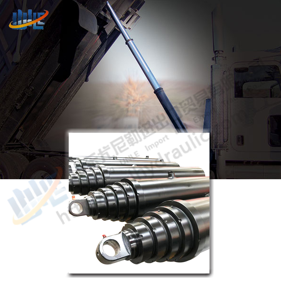 Multi Stages Parker Telescopic Telescopic Hydraulic Cylinder For Trailer Or Dump Truck Buy 1622