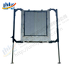 Hydraulic cylinder container unloading system hydraulic container lifting system
