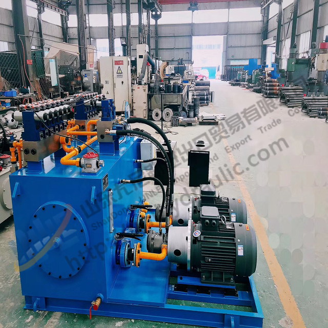 Mining Engineering Project Device Chain High Frequency Running Hydraulic Power Control PLC Station