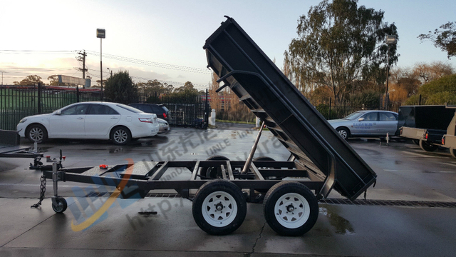 Trailer Hydraulic Dump Telescopic Lifting Zinc Inboard Tilt Cylinders Hydraulic for Trailer