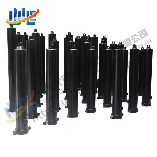 Custom stand Hydraulic Thrust Cylinder Hydraulic Cylinder Machinery Strong FE Hydraulic Ram for Dump Truck and Tipper