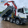 30 ton 40 ton long stroke dump truck multi stage cylinder lifting system