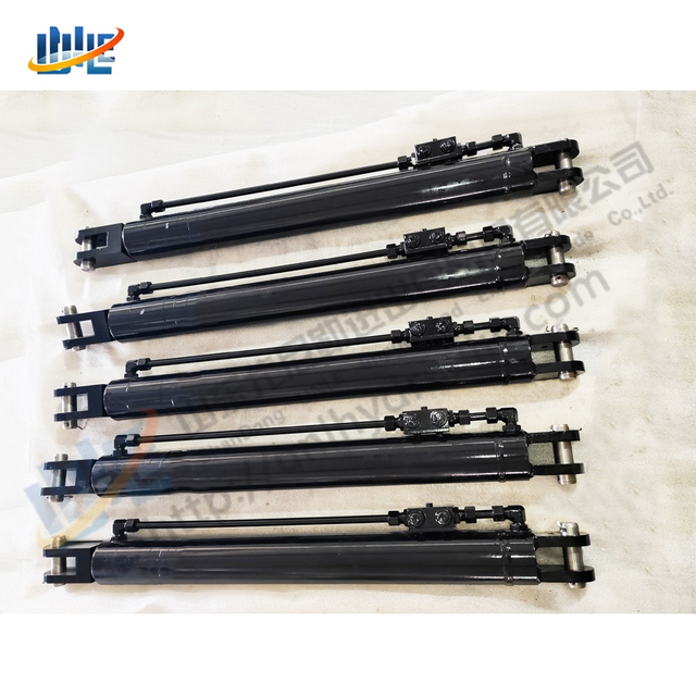Beavertail Trucks Use Double Effect Single Rod Hydraulic Cylinder for Folding Ramp