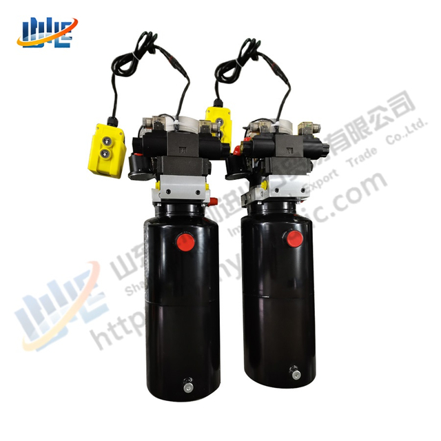 New Double Acting Automotive Lift Power Unit Automatic Lift Hydraulic Pump Station Manufacturer UNLE Steel