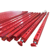 Hydraulic cylinder and pump for large building