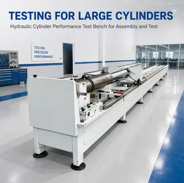 Wired Controller Automatic and Manual Operate Easy Control Single and Double Acting Hydraulic Cylinder test