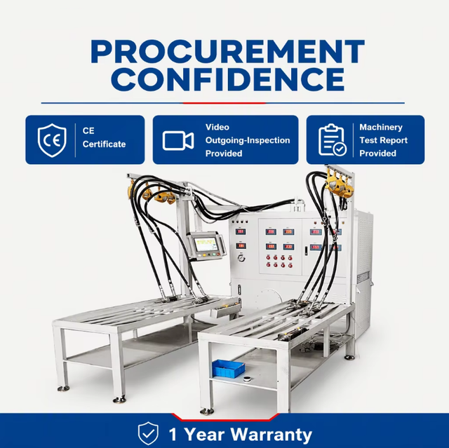 Wired Controller Automatic and Manual Operate Easy Control Single and Double Acting Hydraulic Cylinder test