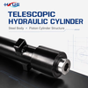 High Quality OEM Long Stroke Hydraulic Cylinder and Power Pack for Residential Commercial Elevators
