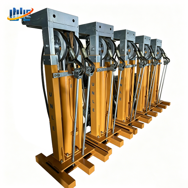 35 Ton Container Load and Unload From Truck Double Acting Lift and Down Portable Hydraulic Lift Legs for Container Moving