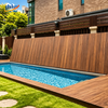 CE Certified 316 Stainless Steel Double Acting Hydraulic Pool Platform Lift System for Villa Swimming Pool