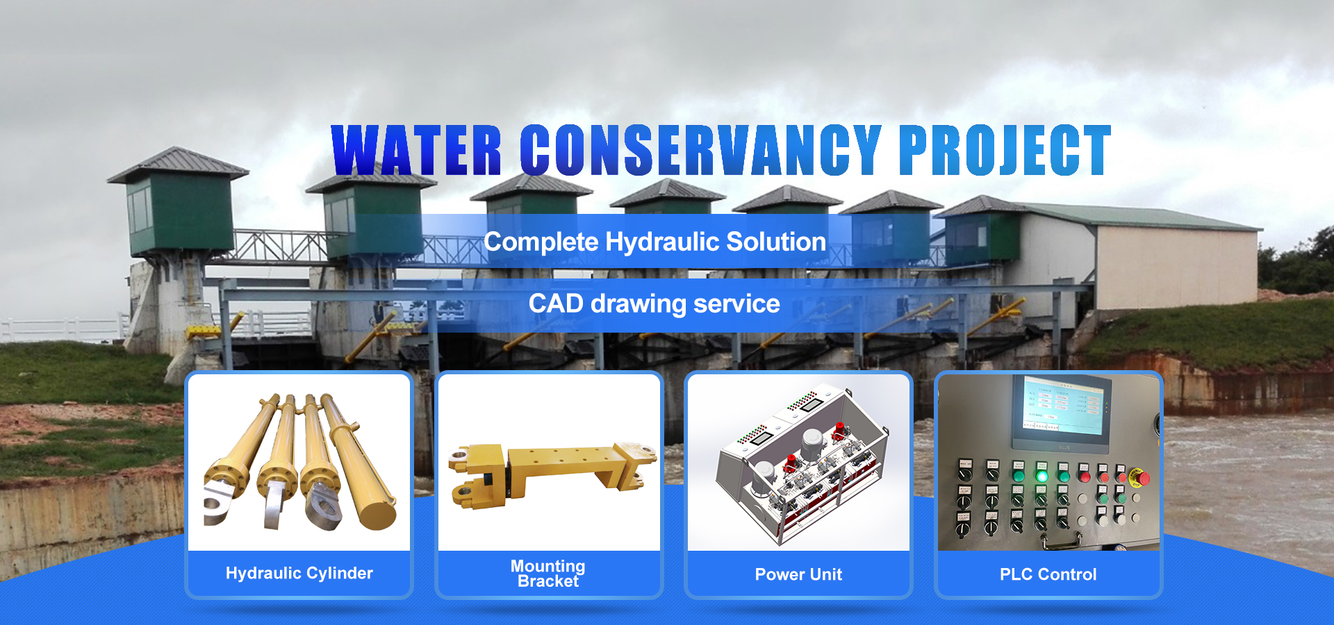 Hydraulic Hoist System for Dam Gate -- UNLE Hydraulic