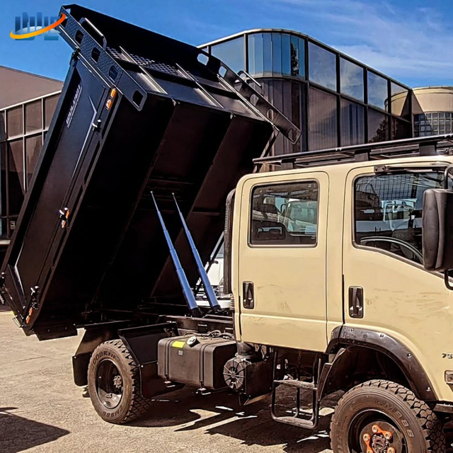Underbody Multi Stage Telescopic Single Action Hydraulic Cylinder for Dump Trailer Truck Body
