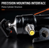 UCB Type Mid Mount Underbody Telescopic Hydraulic Cylinder for Dump Trailer with Pump Engine Motor 160bar Hallite Seal Kits
