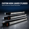 Customized Skip Loader Hydraulic Cylinder Gear Bearing 21Mpa Working Pressure Double Action CE Certified 
