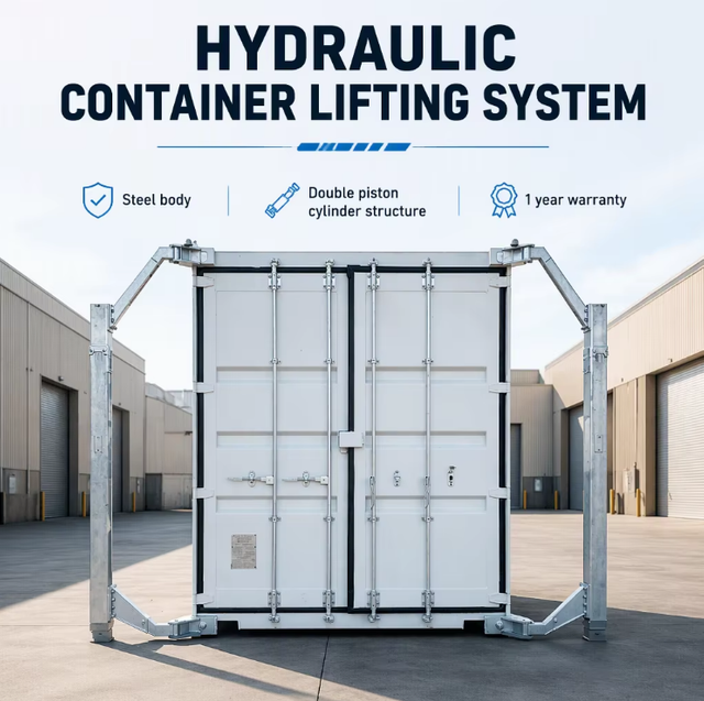 35 Ton Heavy Load Hydraulic Container 1650mm Jack Shipping Container Lifting Road Leveling Legs