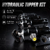 UCB Type Mid Mount Underbody Telescopic Hydraulic Cylinder for Dump Trailer with Pump Engine Motor 160bar Hallite Seal Kits