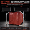 35 Ton Heavy Load Hydraulic Container 1650mm Jack Shipping Container Lifting Road Leveling Legs