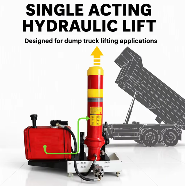 OEM Front-end Cylinder FC Series Large Hydraulic Cylinders Telescopic Piston Long-term Durability Hydraulic Cylinder